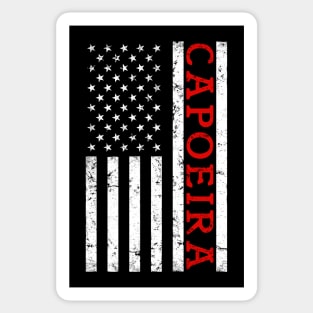 American Brazilian Capoeira Warrior Sticker